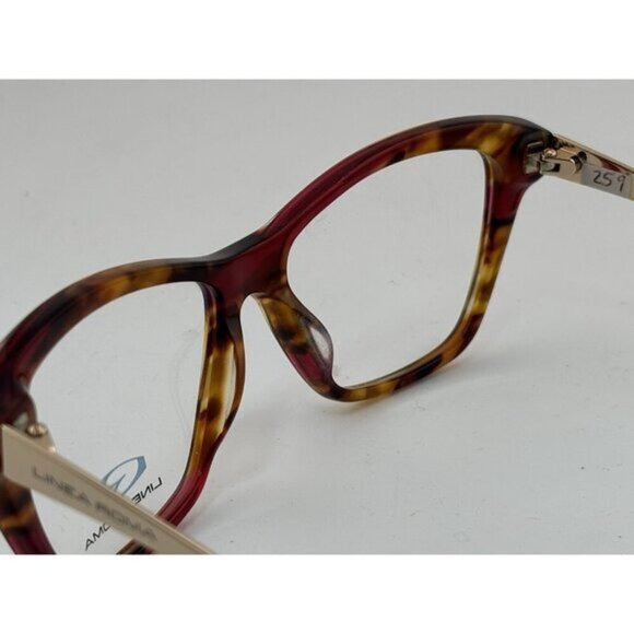 LINEA ROMA - CLASS 344 C2 52-15-135 Tortoise & Gold Glasses Frames - Picture 7 of 8